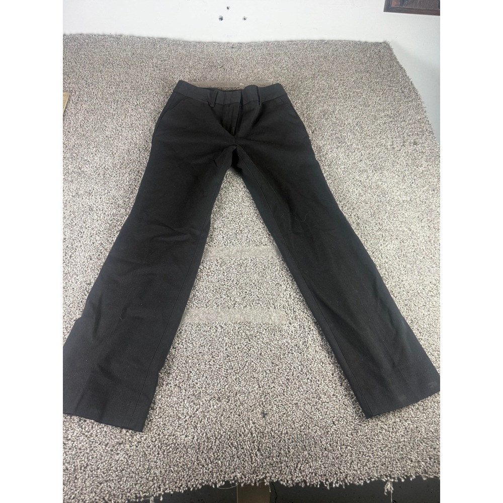 Talbots Barely Boot Dress Pants Women's Black Bootcut Trousers Petite Y2K - 4P